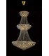 Ceiling Pendant Chandelier 3 Tier 29 Light French Gold, Crystal - 2
