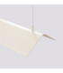 Elva LED Bar Pendant Ceiling Light Beige 3000K-6