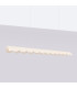 Biscuit 130cm LED Bar Pendant Ceiling Light Beige 3000K-2