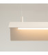 Elva LED Bar Pendant Ceiling Light Beige 3000K-8
