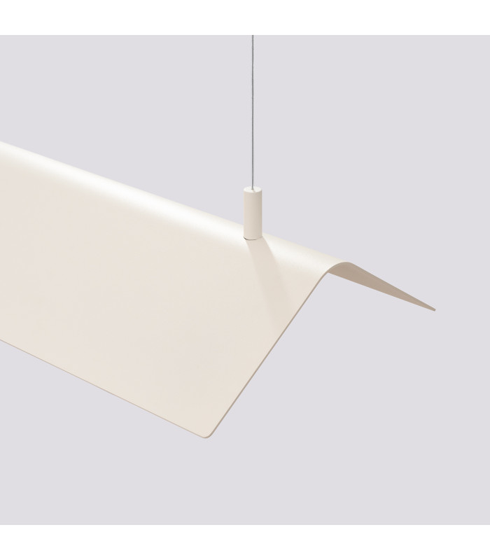 Elva LED Bar Pendant Ceiling Light Beige 4000K-6