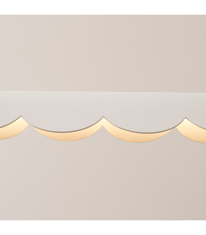 Biscuit 130cm LED Bar Pendant Ceiling Light Beige 3000K-5