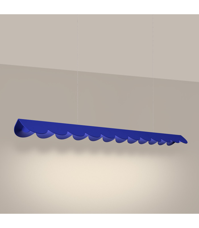 Biscuit 130cm LED Bar Pendant Ceiling Light Ultramarine 3000K-3