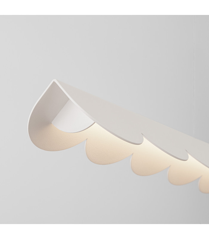 Biscuit 130cm LED Bar Pendant Ceiling Light Beige 4000K-4