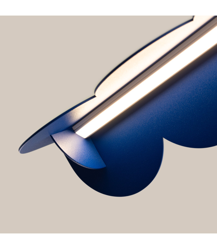 Biscuit 130cm LED Bar Pendant Ceiling Light Ultramarine 3000K-6