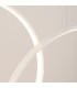 Rio Tripple Ring Integrated LED Pendant Ceiling Light White 3000K-4