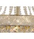 Ceiling Pendant Chandelier 3 Tier 29 Light French Gold, Crystal - 9