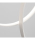 Rio Tripple Ring Integrated LED Pendant Ceiling Light White 4000K-5