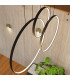 Rio Tripple Ring Integrated LED Pendant Ceiling Light White 3000K-13