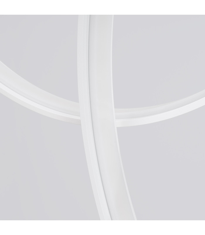 Rio 5 Ring Integrated LED Pendant Ceiling Light White 4000K-7