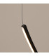 Alvar Integrated LED Pendant Ceiling Light Black 3000K-4