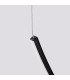 Alvar Integrated LED Pendant Ceiling Light Black 3000K-8