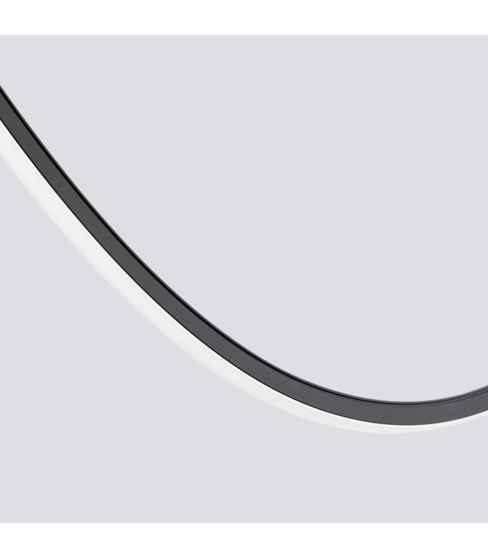 Alvar Integrated LED Pendant Ceiling Light Black 3000K-9