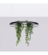Rio Bio 78cm Integrated LED Pendant Ceiling Light Black 4000K-2