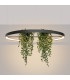 Rio Bio 110cm Integrated LED Pendant Ceiling Light Black 3000K-3