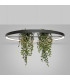Rio Bio 110cm Integrated LED Pendant Ceiling Light Black 4000K-3