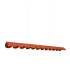 Biscuit 130cm LED Bar Pendant Ceiling Light Red Ochre 3000K-1