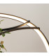Rio Bio 110cm Integrated LED Pendant Ceiling Light Black 3000K-4