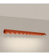 Biscuit 130cm LED Bar Pendant Ceiling Light Red Ochre 3000K-3
