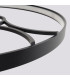 Rio Bio 78cm Integrated LED Pendant Ceiling Light Black 4000K-8