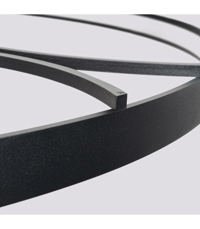 Rio Bio 110cm Integrated LED Pendant Ceiling Light Black 3000K-6
