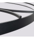 Rio Bio 110cm Integrated LED Pendant Ceiling Light Black 4000K-6