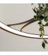 Rio Bio 110cm Integrated LED Pendant Ceiling Light Black 3000K-7