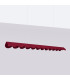 Biscuit 130cm LED Bar Pendant Ceiling Light Burgundy 3000K-2