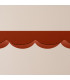 Biscuit 130cm LED Bar Pendant Ceiling Light Red Ochre 3000K-8