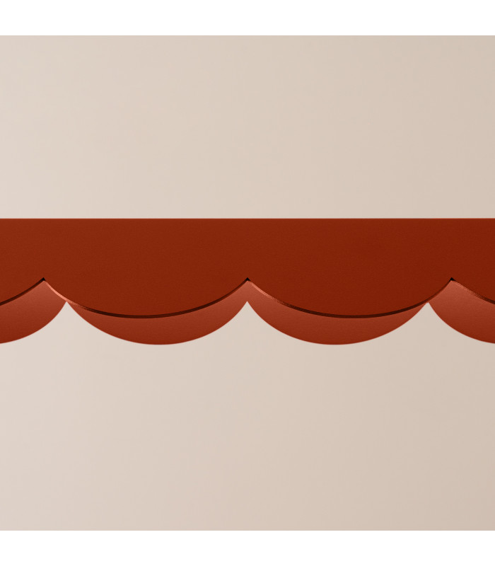 Biscuit 130cm LED Bar Pendant Ceiling Light Red Ochre 3000K-8