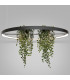Rio Bio 110cm Integrated LED Pendant Ceiling Light Black 4000K-9