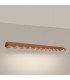 Biscuit 130cm LED Bar Pendant Ceiling Light Mocha 3000K-3