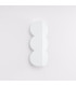 Biscuit Flush Wall Lamp White 2x G9-2