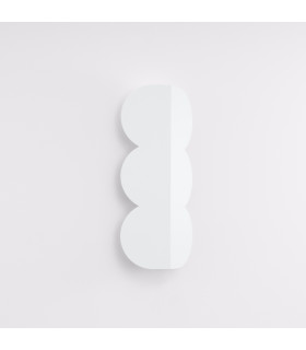 Biscuit Flush Wall Lamp White 2x G9-2