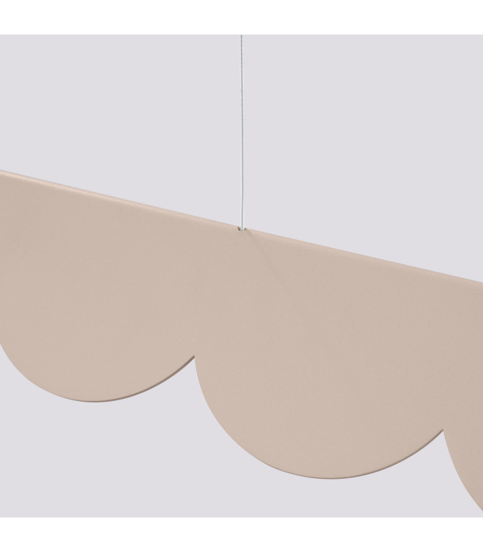 Biscuit 130cm LED Bar Pendant Ceiling Light Taupe 3000K-6