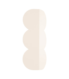 Biscuit Flush Wall Lamp Beige 2x G9-1