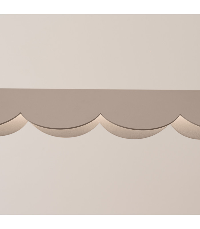 Biscuit 130cm LED Bar Pendant Ceiling Light Taupe 3000K-7