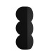Biscuit Flush Wall Lamp Black 2x G9-1