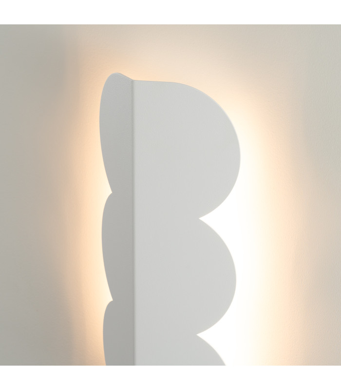 Biscuit Flush Wall Lamp White 2x G9-4