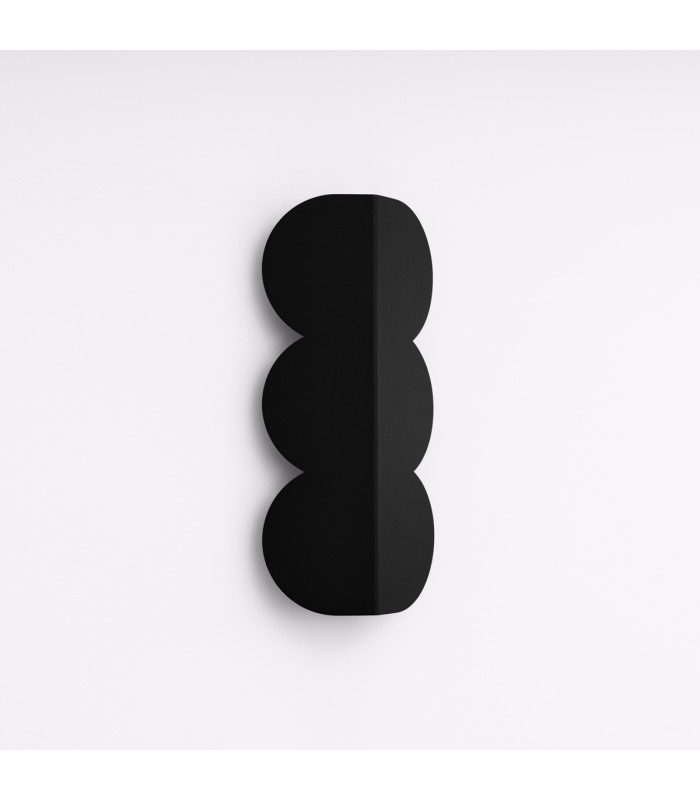 Biscuit Flush Wall Lamp Black 2x G9-2