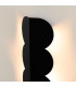 Biscuit Flush Wall Lamp Black 2x G9-4
