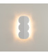 Biscuit Flush Wall Lamp White 2x G9-7