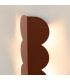 Biscuit Flush Wall Lamp Mocha 2x G9-4