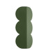 Biscuit Flush Wall Lamp Olive Green 2x G9-1