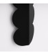 Biscuit Flush Wall Lamp Black 2x G9-6