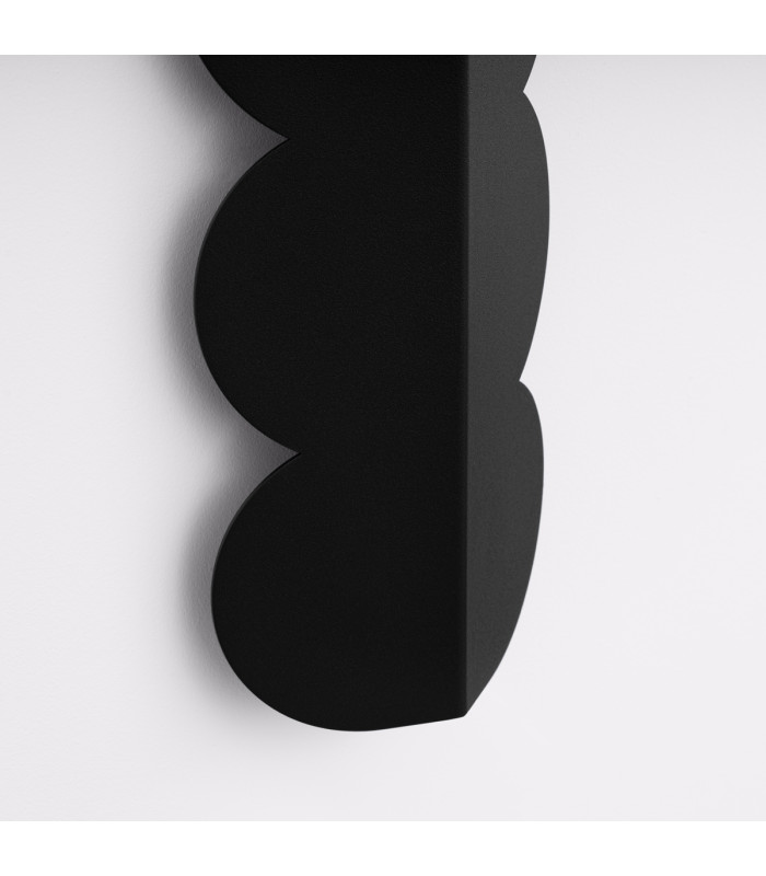 Biscuit Flush Wall Lamp Black 2x G9-6