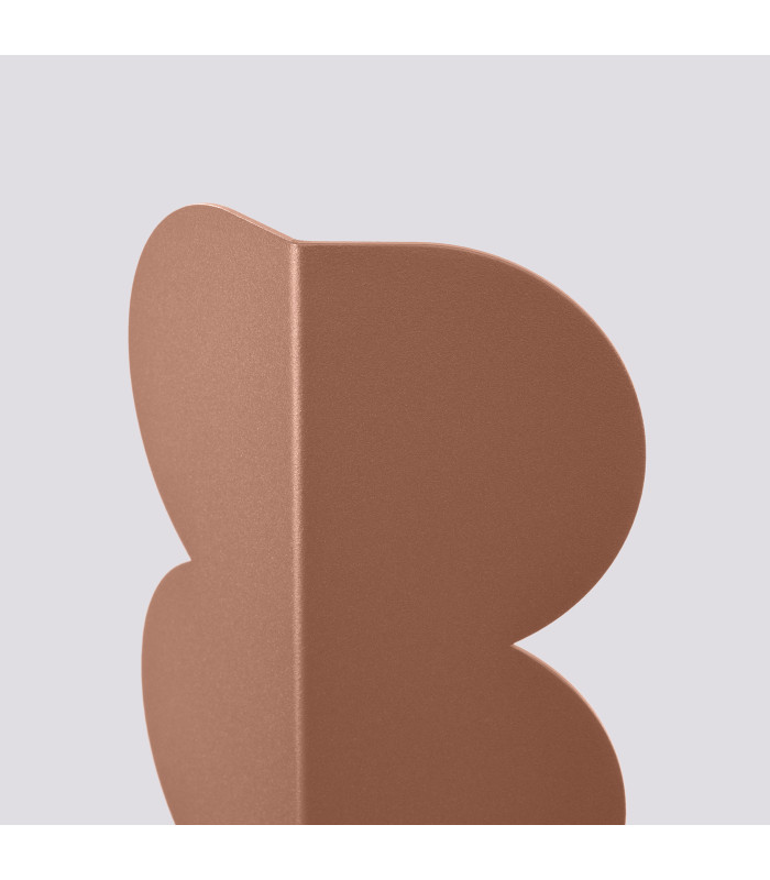 Biscuit Flush Wall Lamp Mocha 2x G9-5
