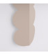 Biscuit Flush Wall Lamp Taupe 2x G9-6