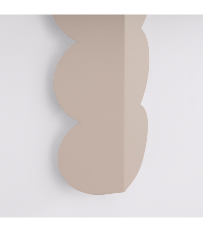 Biscuit Flush Wall Lamp Taupe 2x G9-6