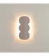 Biscuit Flush Wall Lamp Taupe 2x G9-7